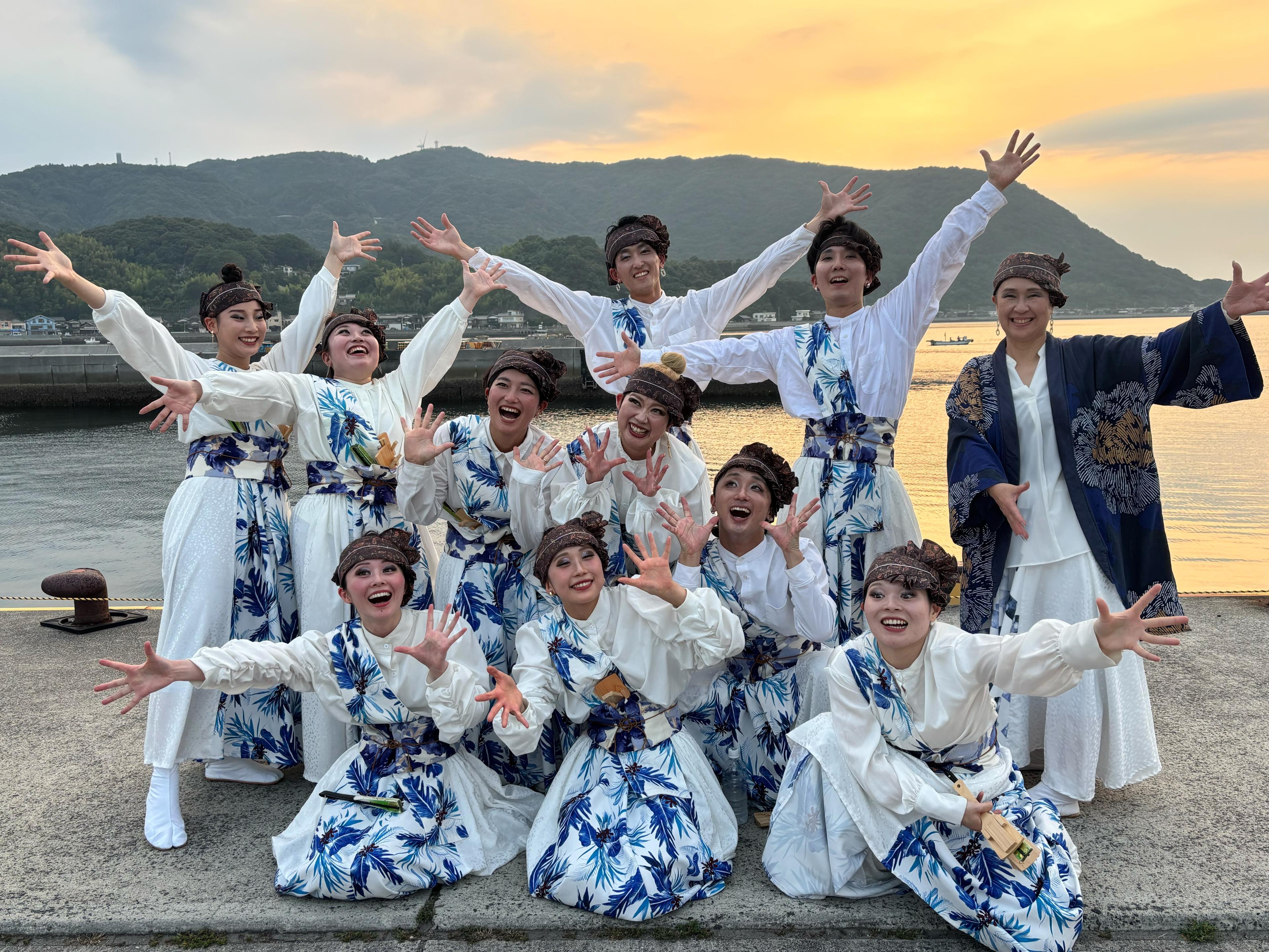 第32回上関水軍まつりで演舞させていただきました